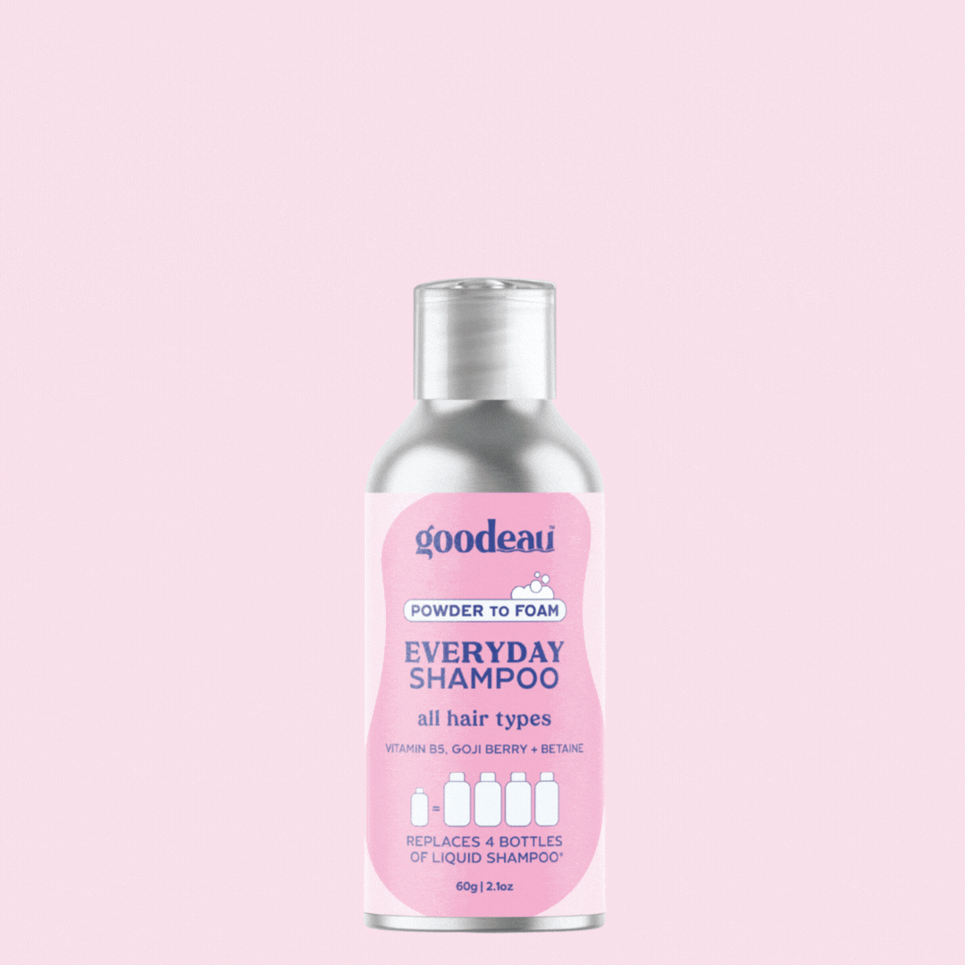 Powder-to-Foam Shampoo 〰️ Everyday - Goodeau