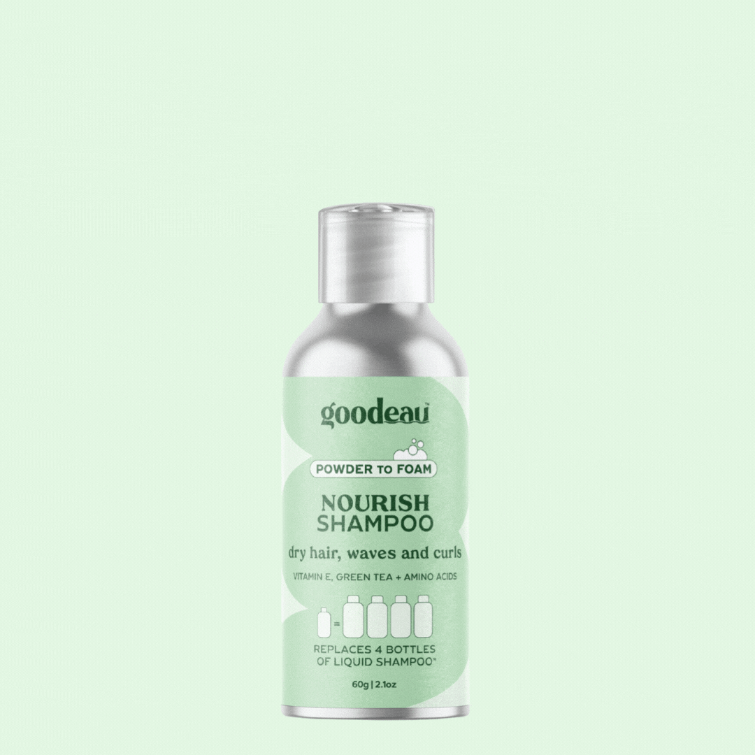Powder-to-Foam Shampoo 〰️ Nourish - Goodeau