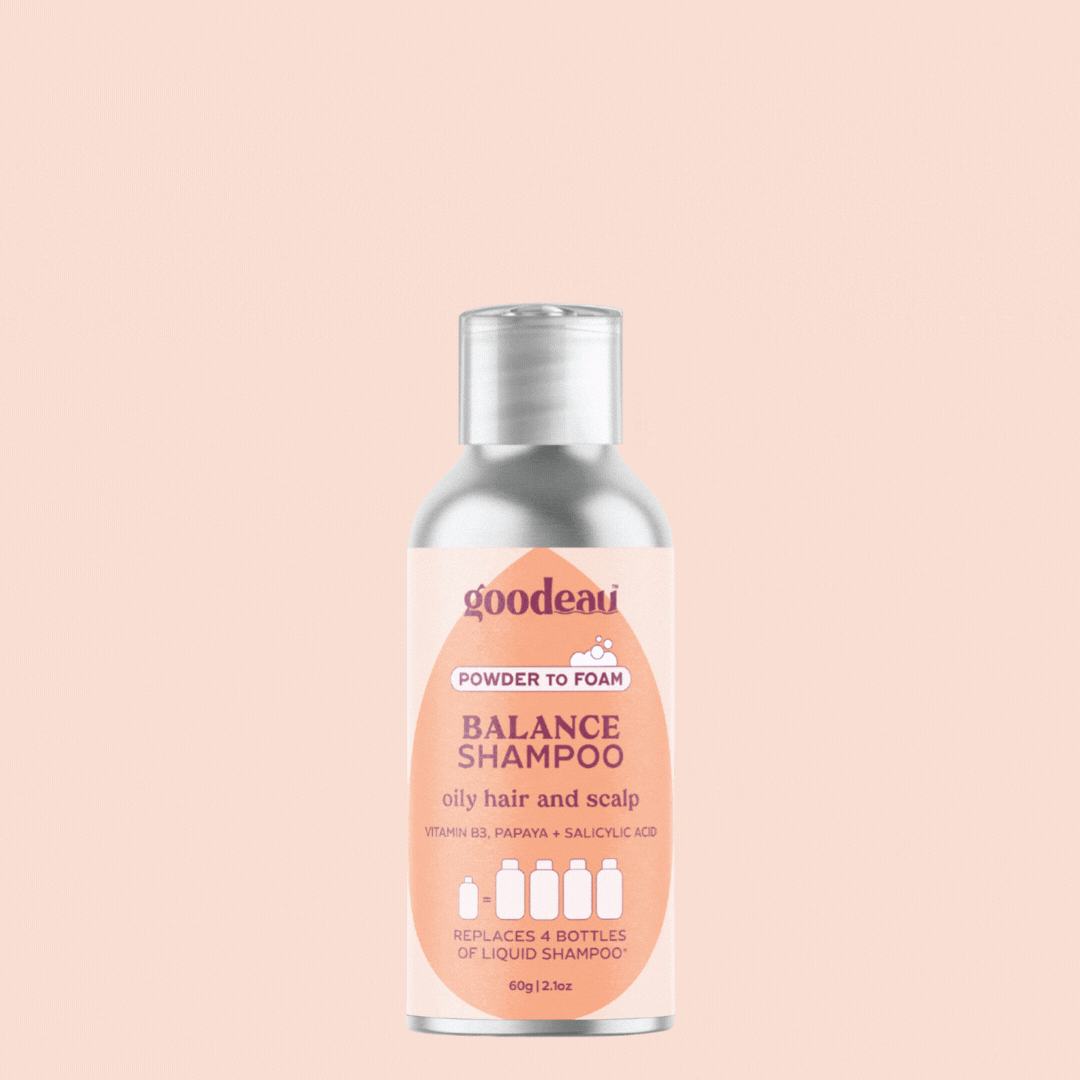 Powder-To-Foam Shampoo 〰️ Balance - Goodeau