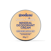 Mineral Deodorant Cream 〰️ Sunshine - Goodeau