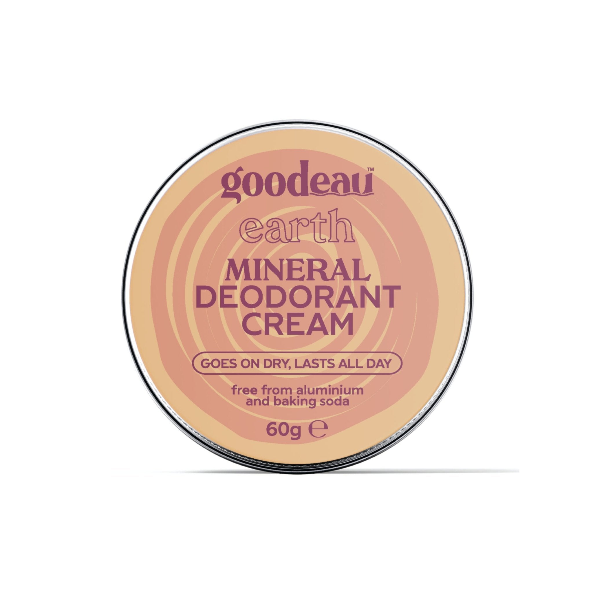 Mineral Deodorant Cream 〰️ Earth - Goodeau