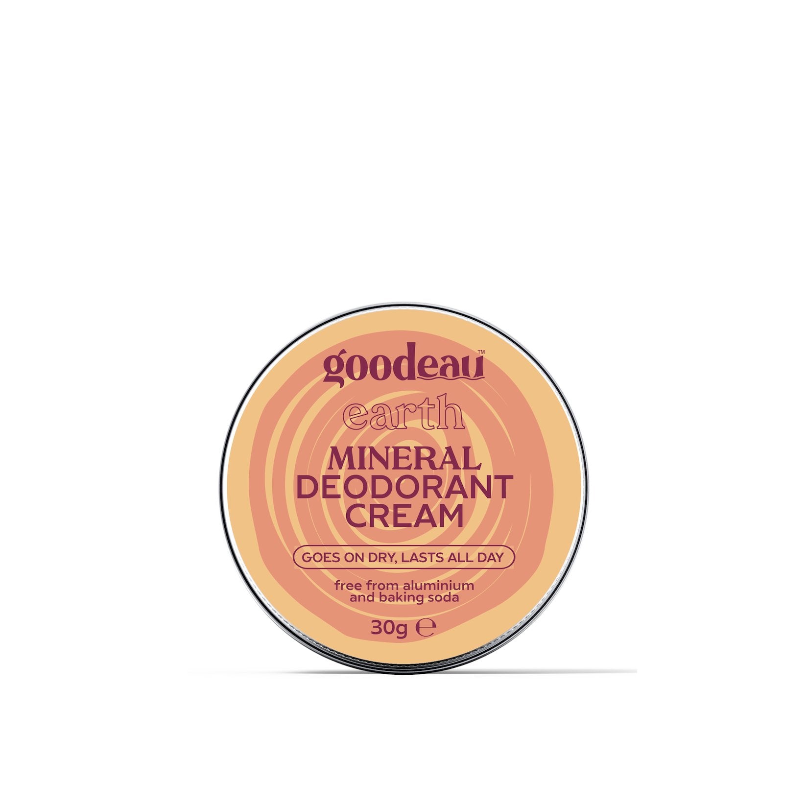 Mineral Deodorant Cream 〰️ Earth - Goodeau