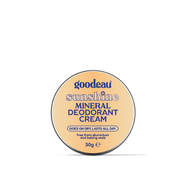 Mineral Deodorant Cream 〰️ Sunshine - Goodeau