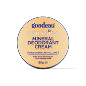 Mineral Deodorant Cream 〰️ Sunshine - Goodeau